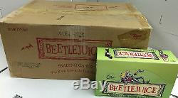 Rare Carte Case-dart 1990 Beetlejuice Trading Cards (12boxes X 48 Packs) -popular