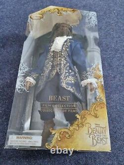 Rare Deluxe Disney Live Action Beauty And The Beast Film Beast Doll Villain Nouveau