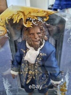 Rare Deluxe Disney Live Action Beauty And The Beast Film Beast Doll Villain Nouveau