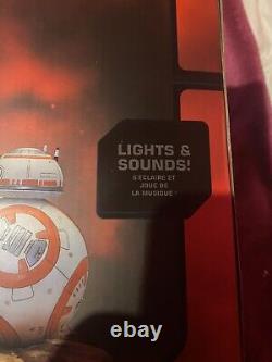 Rare Disney Store Rey & BB-8 Figure Statue Édition Limitée 700 Nouvelle Boîte Lumineuse