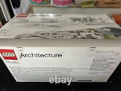 Rare Lego Architecture Studio set 21050 boîte ouverte mais sachets tous scellés