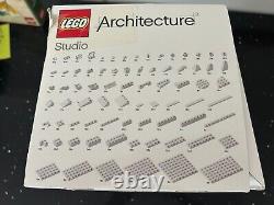 Rare Lego Architecture Studio set 21050 boîte ouverte mais sachets tous scellés