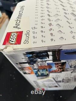 Rare Lego Architecture Studio set 21050 boîte ouverte mais sachets tous scellés