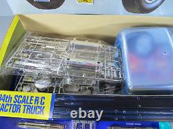 Rare Nouveau En Open Box Tamiya 1/14 Metallic Edition King Hauler Semi Rc Truck