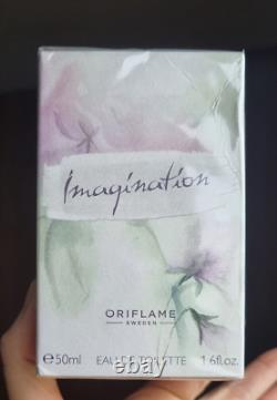 Rare ! Oriflame Imagination Eau de Toilette 50ml. Neuf, scellé, boîte légèrement froissée