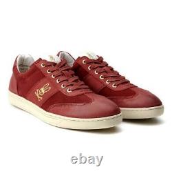 Rare Psycho Bunny Leather & Suede Trim Sneakers Pb-001b Powerline Taille 11