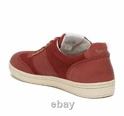 Rare Psycho Bunny Leather & Suede Trim Sneakers Pb-001b Powerline Taille 11