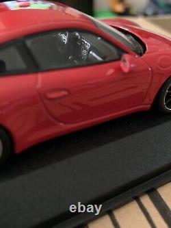 Rare Revendeur Minichamps 1/43 Porsche 911 Carrera S Aerokit Neuf Boîte 020 113 0d