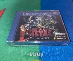 Rare SCÉLLÉ ! Heavy Metal Geomatrix Dreamcast PAL Complet En Boîte Tout Neuf