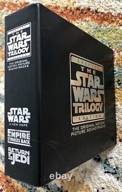 Rare Star Wars 1997 Édition Spéciale Soundtrack Collectors Edition Box Set Nouveau