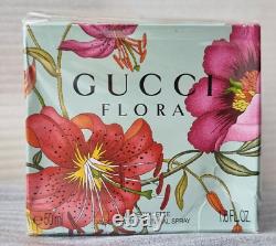 Rare! Vintage Gucci Flora EDT 50ml. Neuf, scellé, boîte enfoncée! Voir les photos s'il vous plaît