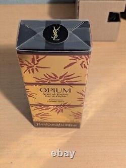 Rare Vintage YSL Opium Secret de Parfum 30ml. État neuf, boîte scellée.