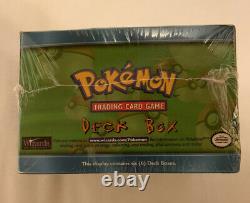 Rarissime 1999 Booster Scellé Wotc Pokemon Usine Plate-forme Boîte Case Monnaie