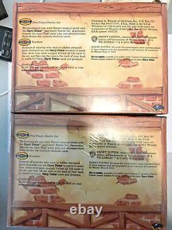Rayons! Harry Potter Deux Joueur Starter Set Box New Trading Card Affichage De Jeu De Carte