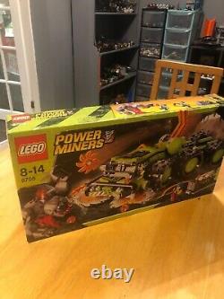 Rayons! Lego Power Miners Set (8708) Crusher Cave. Nouveau Dans La Boîte, Jamais Ouvert