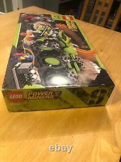 Rayons! Lego Power Miners Set (8708) Crusher Cave. Nouveau Dans La Boîte, Jamais Ouvert