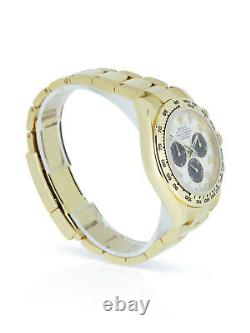 Rolex Daytona 116508 Rare Panda Dial 18k Yellow Gold 2020 Watch With Box Papers