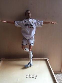 Ronaldo R9 Real Madrid Adidas 12 Posable Football Figure 2003 Rare New & Boxed