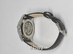 Rotary GS02940/06 RARE Cadran Squelette Mécanique Bracelet en Cuir Noir NOUVEAU DANS BOÎTE