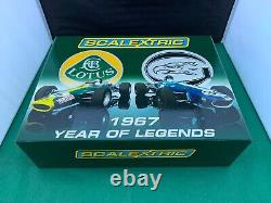 SCALEXTRIC C2923A Rare Limited Edition Set 1967 'Année des Légendes' Neuf & Sous Blister