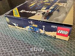 SUPER RARE Nouveau (boîte ouverte) LEGO Espace 6971 Base de Commandement Inter-Galactique 1984