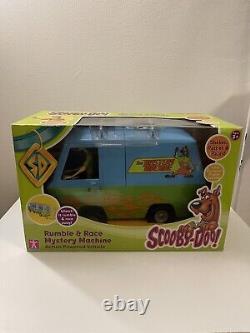 Scooby Doo Rumble Et La Course Mystère Machine, Jouet Vintage Boxed Nouveau Rare