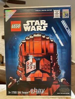 Sdcc 2019 Lego Star Wars Sith Trooper Bust 77901 Unnumbered Sample Ultra Rare