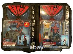 Spider-man Super Jeu De Figure D'action Possible Biz Film Merchandise Vhtf Rare Gift
