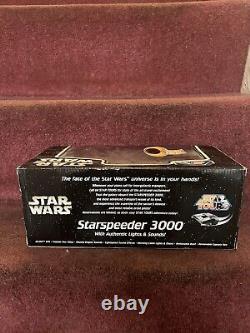 Star Tours Starspeeder 3000, Voix du Capitaine Rex, version rare Boîte noire