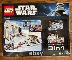Star Wars Lego 66366 W 7749 8083 8089 Super Pack 3 In1 Echo Base Seled Mib Rare