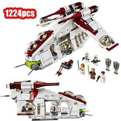 Star Wars Republic Gunship 75021 Complet Rare Notice-nouveau Compatible Avec