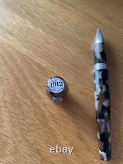 Stylo Roller Montegrappa Fortuna Camouflage BNIB Nouvelle Boîte RRP 275 £ Rare