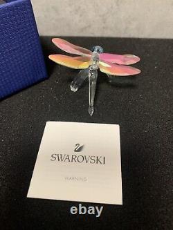 Swarovski Ornement Multi Couleur Dragonfly Nouveau Boxed. Règles Retenues