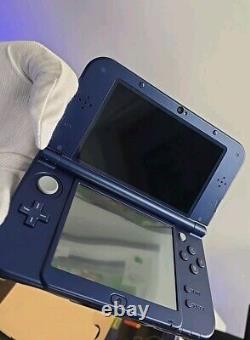 TOP IPS New 3DS XL Nintendo Bleu Métallique - Boîte Jamais Utilisée Rare à Trouver