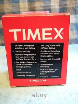 TRÈS RARE NOUVEAU DANS LA BOÎTE DE STOCK ANCIEN Collectionneurs Timex W264-EU Marathon LCD Chronomètre