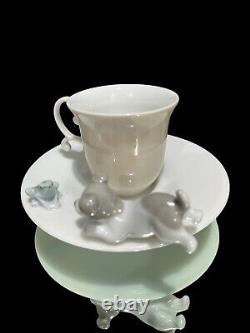 Tasse et soucoupe RARE LLADRO No. 6042 (Boîte)