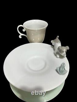 Tasse et soucoupe RARE LLADRO No. 6042 (Boîte)