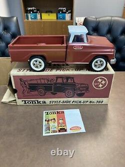 Tonka 1967 No. 360 Style Side Pickup-super Rare Couleur Un An Nouveau En Boîte