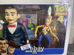Toy Story 4 Benson et Woody Duo Figurines d'Action Articulées Rares NOUVEAU DANS LA BOÎTE