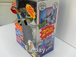 Toy Story Power Punch Mattel Buzz Lightyear RARE Neuf Scellé dans sa Boîte ENVOI GRATUIT