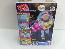 Toy Story Power Punch Mattel Buzz Lightyear RARE Neuf Scellé dans sa Boîte ENVOI GRATUIT