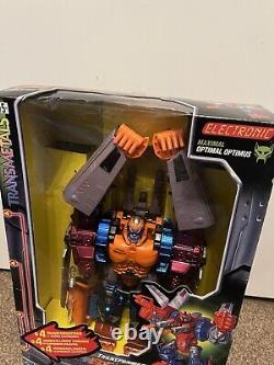 Transformers Kenner Guerriers des Bêtes Optimal Optimus 1998 Neuf dans sa boîte BNIB Rare