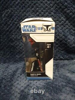 Très rare 2008 Funko Darth Maul Bobblehead Star Wars Neuf et dans sa boîte