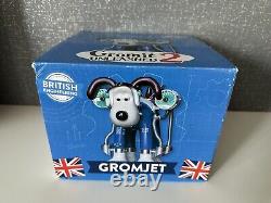 Très rare Gromit Unleashed Gromjet Gromit Figurine toute neuve dans sa boîte