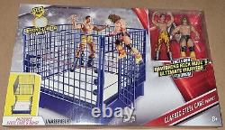 Très rare. Tout neuf. Mattel WWE Classic Steel Cage Ultimate Warrior & Rick Rude
