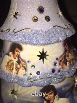Très rare ornement d'arbre de Noël 'Blue Christmas' d'Elvis, NEUF et EMBALLÉ