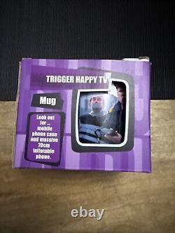 Trigger Happy TV Tasse Neuve Dans Sa Boîte Vintage Ultra RARE