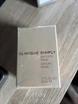 Trouvaille rare ! Parfum Clinique Simply 50ml, discontinué. Neuf, boîte scellée.