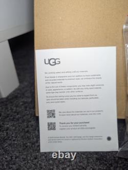 UGG Baskets Basses Mélange Suède Laine de Mouton RARES