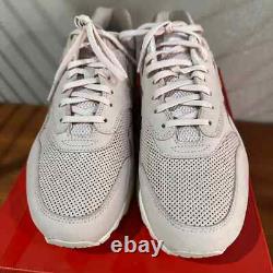 UK 9 Nike Air Max 1 PINNACLE Silt Red / Sail RARE 2017 NEUF, DANS LA BOÎTE 839608-601